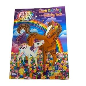 Lisa Frank Giant Coloring & Activity Book Horses